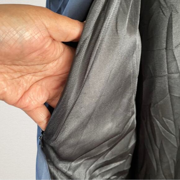 Sunice Alan Full Length Coach's Coat Mens Large Navy Blue Basic Windbreaker - Picture 7 of 13